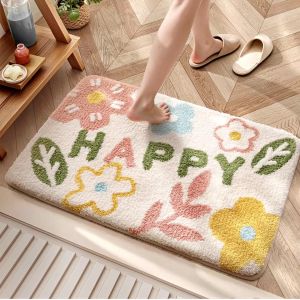 Dajiang (大江) | Quick-Drying Anti-Slip Floral Design Bathroom Mat