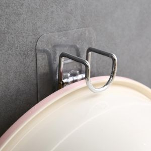 WGTG88 Gantungan Stainlees Steel / Gantungan Hook Multifungsi / Gantungan Baskom Handuk