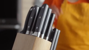 8in1 original knife set with organizer rack wood knife holder rack sharpening rod knife sharpener hasaan chef‘s classic knife forged kitchen knife nipiin meat knife bread knife fruit knife steak knife peeler for vegetable scissors kitchen utensils