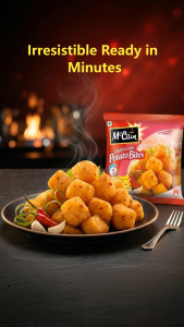 MCCAINS CHILLI GARLIC POTATO BITES 420G - FROZEN