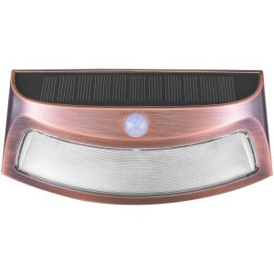 dishun | Solar Outdoor Wall Light with Nighttime Motion Sensor