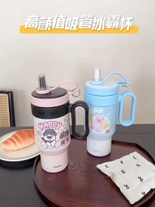 Ly giữ nhiệt STARXCUP cao cấp inox 304 dung tích 850ml Có nắp đậy chống tràn kèm ống hút Giữ nhiệt 12H BH 12 Tháng