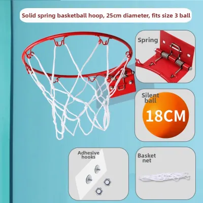 hongdeng | Wall Mounted Silent Durable Basketball Hoop
