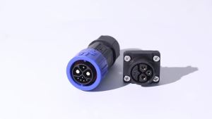 {#} 50A Energy Lithium Electric Bicycle Male Female Charging Port M23 2+1+5 Battery Connector Motorcycle Charger Plug Socket