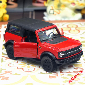 Maisto Ford Bronco Muscle Car 1/40 Scale Alloy Model Off-Road SUV Big Wheel Modification Collectible Toy for All Ages