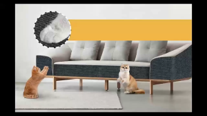 Cat Scratcher Self Adhesive Cat Scratching Pad Anti -Cat Grabbing Sofa Furniture DIY Protection Sticker Replace Cat Tree Rope Sofa Repair