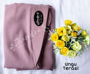 DIANDRA HIJAB Bergo Maryam Khimar Tali Wollycrepe Size XXL Kerudung Tali Bergo Tali Dewasa Murah
