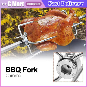Barbecue Air Fryer Rotisserie for Ovens Accessories Airfryer Roast Chicken Spit Roaster Forks BBQ Grill Tools
