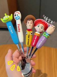 Bộ Dao Kéo Bằng Thép Không Gỉ 304 Toy Story Cartoon - Bộ Thìa Và Dĩa Dễ Thương Tiện Dụng Cho Gia Đình Văn Phòng Ngoài Trời Và Sử Dụng Hàng Ngày