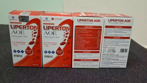 Hỗ trợ giảm mỡ máu mỡ gan giúp tăng cường chuyển hóa chất béo và hạn chế lão hóa/ Liperton AOE H30V