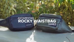 Tas Selempang Pria Waterproof Rocky PREMIUM QUALITY Tas Selempang Wanita Waistbag Anti Air Tas Slempang Keren Antarestar