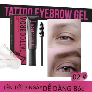 Thuốc Nhuộm Mày Dạng Xăm Không Thấm Nước Có Khuôn Mẫu - Màu Mày Bán Vĩnh Cửu Giữ Được Đến 3 Ngày Dễ Sử Dụng 15ml Kích Thước Đầy Đủ