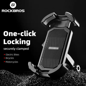【Giao hàng địa phương】ROCKBROS nhanh chóng khóa xe đạp giá để điện thoại xoay MTB giá đỡ điện thoại chống sốc giá để điện thoại cho xe máy giá để điện thoại