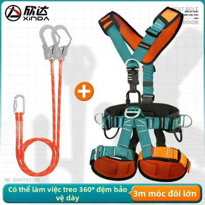 Xinda | Dây Đai An Toàn Toàn Thân 5 Điểm Tuân Thủ GB cho Làm Việc ở Độ Cao