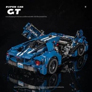 1:12 การวิเคราะห์ 1466PCS Building Blocks CLASSIC GT Racing รถ 42154 MOC Expert Speed Sport รุ่นเด็กประกอบของเล่นของขวัญ