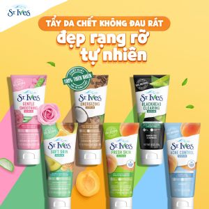 Sữa rửa mặt tẩy tế bào da chết St.Ives 170g
