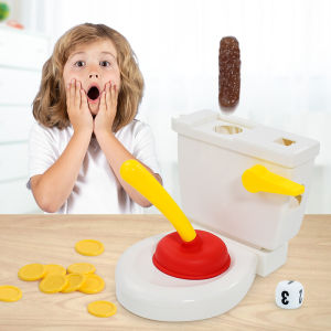 Funny Toilet Trick Toy party game decompression board games Flushing the toilet for kids friends family game birthday gifts