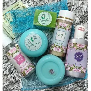 FZ Skincare Glowing Original Paket Hijau Jumbo 30 Gram Isi 5 Pcs