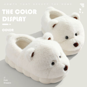 Dép Cotton Nam Mùa Đông Dày Đế Bao Gót Lông Cừu Trong Nhà Ấm Áp Ngoài Trời Dép Cotton Nam Đế EVA Thường Ngày Mùa Đông