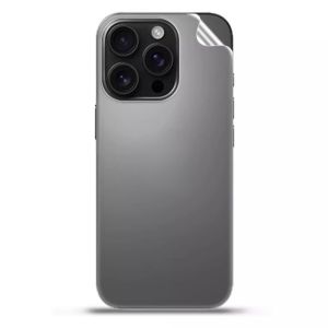 ฟิล์มไฮโดรเจลนิ่มสีประกายหิมะด้านด้านหลังคลุมทั้งหมด1-3ชิ้นสำหรับ iPhone 16 15 14 13 12 11 Pro Max Plus ปกป้องหน้าจอสำหรับโทรศัพท์16e ขนาดเล็ก iPhone XR Xse 2020 2022 8 7 6S Plus