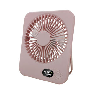 Portable Desk Fan Mini USB Fan Rechargeable Portable Table Fan Foldable Student Personal Fan Quiet 5 Speeds Wall Mounted Fan