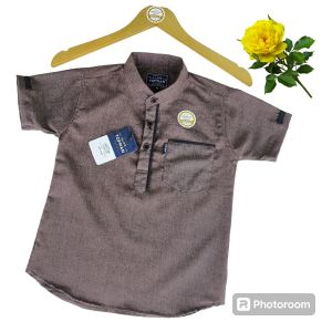 Kemeja Koko anak Baju muslim Kemeja Kurta Baju Koko Kemeja pendek