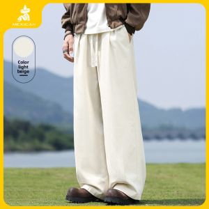 Mexican | Loose Straight Leg Trousers Casual Mens Pants