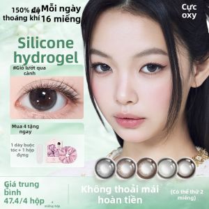 YOUHOO | Mắt Kính Kontakt Có Màu Dễ Tháo Rời Độ Thấm Khí Cao 6 Cái