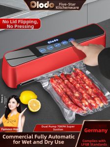 Olodo | High Power Automatic Vacuum Sealing Machine Wet & Dry Food Applicable