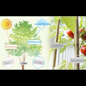 100 PCS Plant Tags Gardening Plant Tags Outdoor Plant Marker Signs Gardening Plants Trees Flowers Tag