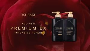 [BPOM] TSUBAKI Premium Ex Intensive Repair Shampoo 490ml (Shampo - Untuk Rambut Sangat Kering Rusak Bercabang) Original Japan Jepang