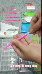 Bộ Dụng Cụ Hỗ Trợ Làm Tranh Đính Đá (Khay đựng đá hộp trong suốt có nắp chai vệ sinh tranh sáp cây đính đá túi zip)