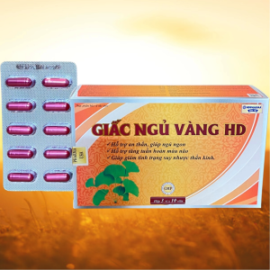 Combo 5 Hộp Giấc Ngủ Vàng HD Cam - Rostex - Hải Dương - Vitamin Chữa Lành