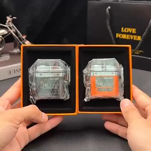 ไฟแช็คไฟฟ้า กันน้ำ กันลม พร้อมไฟฉายแรงสูงในตัว 2 in 1 ระบบ Dual Arc ขั้วจ่ายไฟ 4 ขั้ว จ่ายไฟได้ต่อเนื่อง สม่ำเสมอ ตัวเครื่อง หุ้มเคสใสกันน้ำ