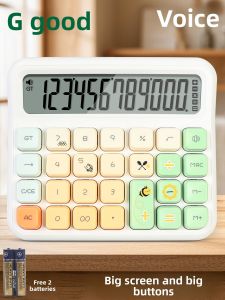 Good | Cute Multifunctional Desktop Calculator with Voice