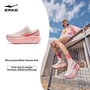 Erke | Heavy Duty Support Shock Absorption Soft Bottom Wide Last Running Shoes