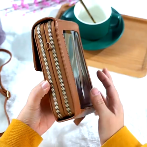SKM Ladies Touch Screen Mobile Phone Purse Sling Bag WLF153 Dompet Wanita