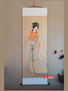 Shangcun Pine Garden Calligraphy Scroll High Definition Reproduction Traditional Chinese Painting Bedroom Decorative Artwork