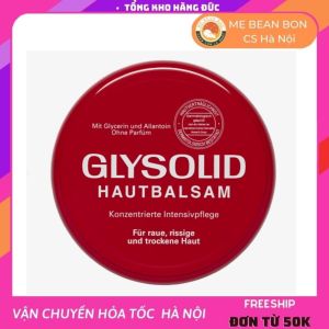 Kem Nẻ Glysolid Hautbalsam 100 ml của Đức Dành cho làn da khô nứt nẻ và thô ráp Dưỡng ẩm và cân bằng độ ẩm tự nhiên của da