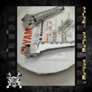 Bastep Belakang Yamaha N Max 155 Aerox 155 X Max 250 Lexi 125 Original Pijakan Kaki Bastep 2DP