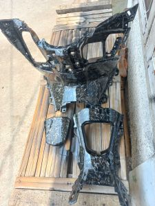 panel inner cover center dan tutup tanki pcx 150 karbon forget