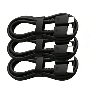 Cáp USB C NNBILI 3 Chiếc PD100W Siêu Tốc Cáp Dữ Liệu Type C Dành Cho Samsung Galaxy S23 S24 S25 S26 Ultra Note 10 20 A53 A54 Chất Liệu TPE/TPU
