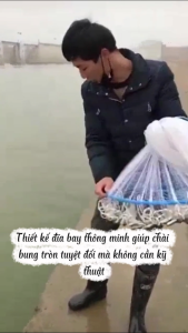 Chài Cước Thái Lan Hàng Loại 1 - Sợi Dù Chuyên Bắt Tôm Cua Cá Siêu Nhạy Chài Dù Và Chài Xích - SaFami Store