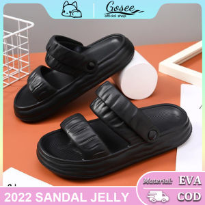 Sendal wanita korean stayle 2022 murah Sandal wanita jelly korean import Soft Slipper Anti Slip Elastic Empuk EVA