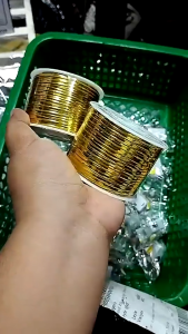Twist Wire Metallic Bouquet Wire Wrapping String Roll Gift Wrapping Wire Packaging Bag Tie Tape