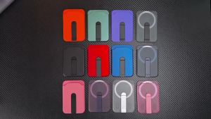 For Magsafe Magnetic Wallet Case Phone Stand Credit Card Holder for iPhone 17 16 15 Pro Max Vertical Bracket PC Cards Bag Cover