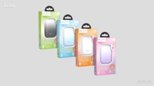 HOCO DK6-A8 พาวเวอร์แบงค์พกพา มอก. 10000mAh 2พอร์ต มีสายในตัว Type-C / iOS จ่ายไฟสูงสุด 20W