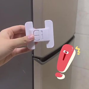 Universal Refrigerator Cabinet Drawers Baby Safety Lock Children Anti-Pinch Hand Anti-Opening