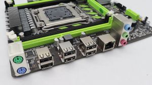 X79 Motherboard LGA 2011 USB2.0 SATA3 Support REG Memory ECC And Processor Xeon E5 4DDR3 PCI-E NVME M.2