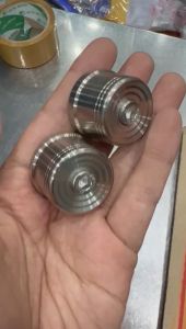 Cặp gù lõm salaya inox chỉ âm xe máy.